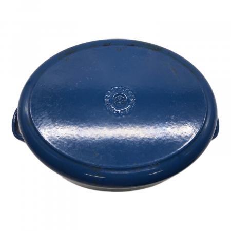 LE CREUSET 30cm 両手鍋 ブルー LE CREUSET (ルクルーゼ) 両手鍋 29cm ブルー ココットオーバル