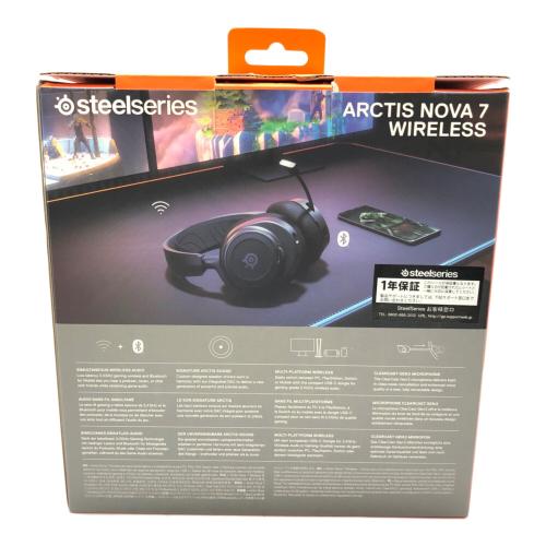 steelseries (スティールシリーズ) ワイヤレスヘッドホン ARCTIS NOVA7 WIRELESS USB-typeC 動作確認済み
