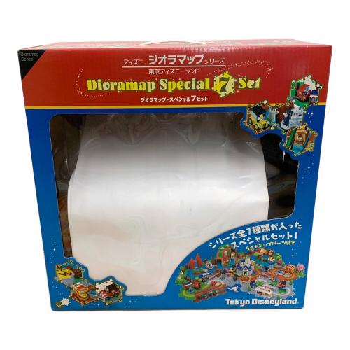 DISNEY (ディズニー) キャラクターグッズ 現状販売 ジオラマップ 東京ディズニーランド スペシャル7セット