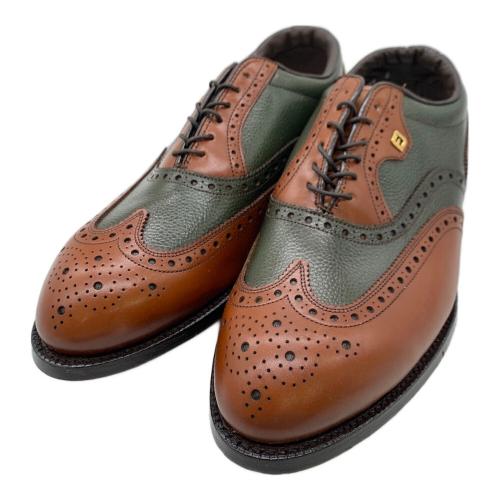 FOOT-JOY (フットジョイ) ゴルフシューズ メンズ ブラウン×グリーン