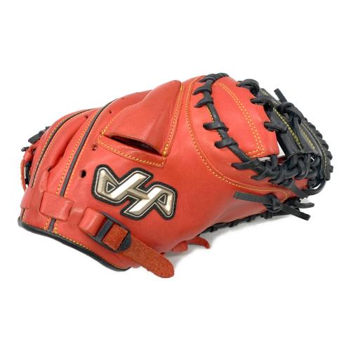 HATAKEYAMA (ハタケヤマ) 軟式グローブ レッド×ブラック 30th モデル ヨゴレ・スレ有 PRO-J L2