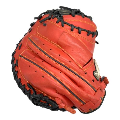 HATAKEYAMA (ハタケヤマ) 軟式グローブ レッド×ブラック 30th モデル ヨゴレ・スレ有 PRO-J L2