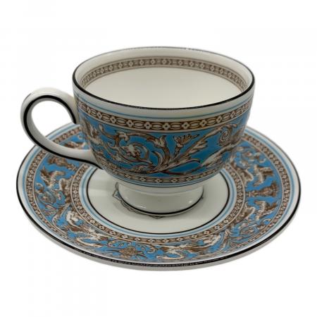 Wedgwood (ウェッジウッド) カップ&ソーサー 黒壺刻印 フロレン