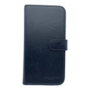 COACH (コーチ) スマホケース ブラック  iPhoneⅩ/Ⅹs