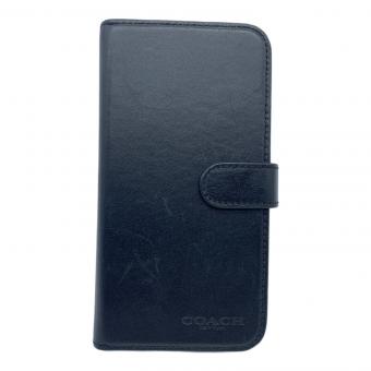 COACH (コーチ) スマホケース ブラック  iPhoneⅩ/Ⅹs