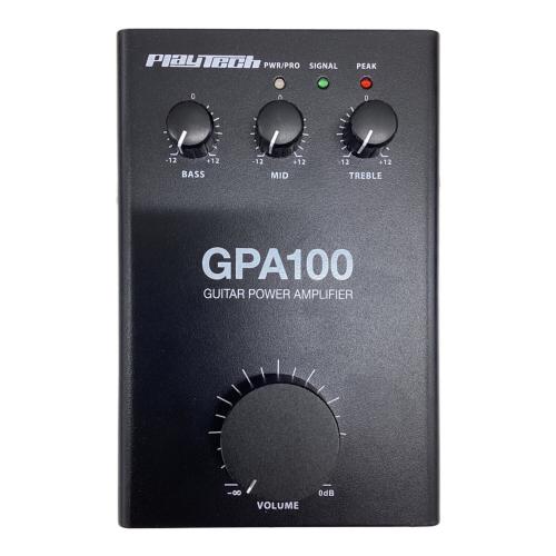PlayTech (プレイテック) パワーアンプ ブラック GPA100