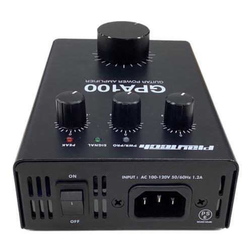 PlayTech (プレイテック) パワーアンプ ブラック GPA100