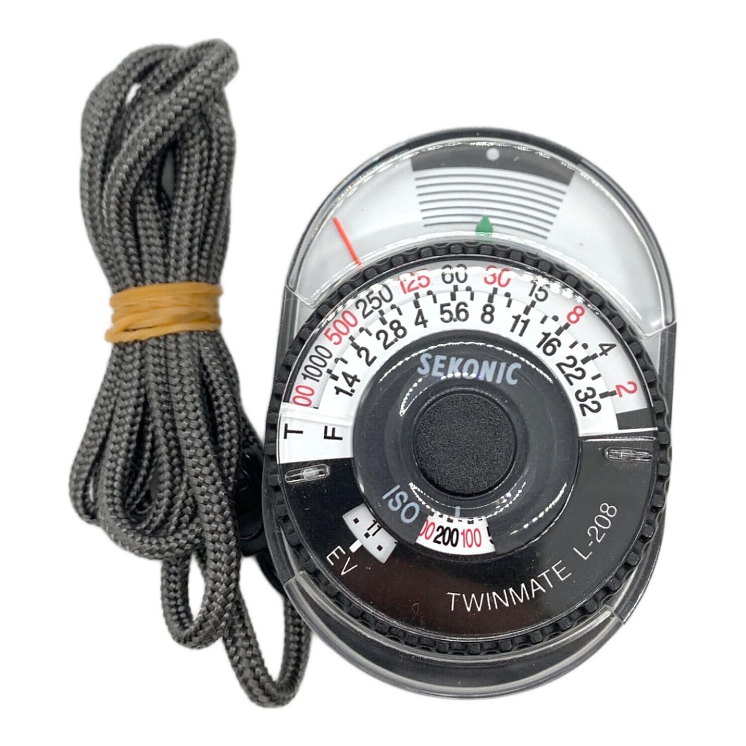 早い者勝　SEKONIC TWINMATE L-208 露出計　新同　完全稼働 SEKONIC TWINMATE L-208 露出計 新品未使用 セコニック 露出計