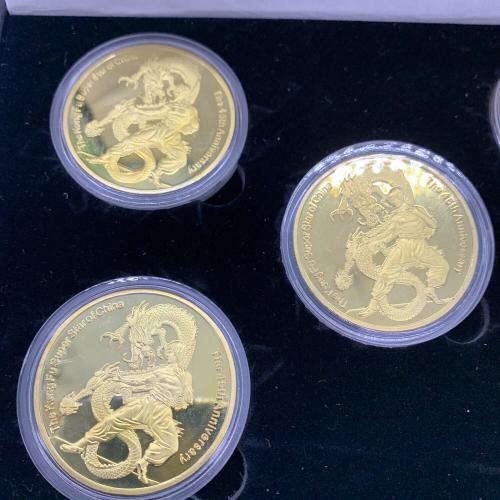 Worth collection ブルースリー ゴールドコイン 5枚セット