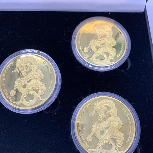 Worth collection ブルースリー ゴールドコイン 5枚セット