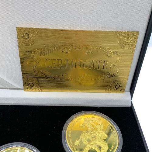 Worth collection ブルースリー ゴールドコイン 5枚セット