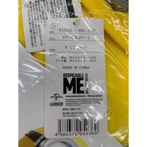 SAZAC (サザック) ミニオンズ・ボブ ニットパイル RBJ-112 Size Free