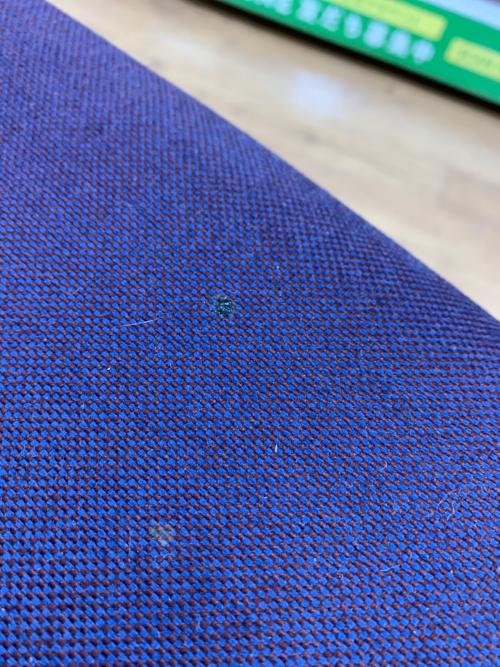 MARUNI (マルニ) ダイニングチェアー ブラウン×パープル 331 アームチェア 木製 HIROSHIMA