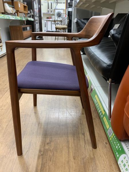 MARUNI (マルニ) ダイニングチェアー ブラウン×パープル 331