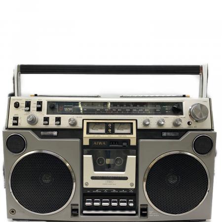 AIWA (アイワ) ラジカセ ステレオラジオカセットレコーダー CS-80 動作