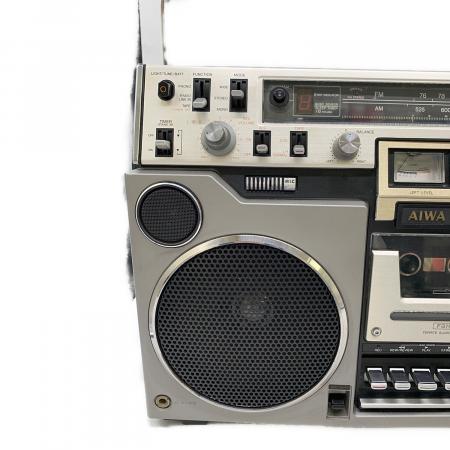 AIWA (アイワ) ラジカセ ステレオラジオカセットレコーダー CS-80 動作