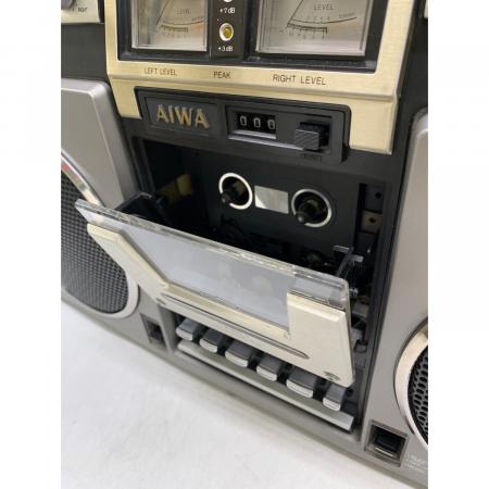 AIWA (アイワ) ラジカセ ステレオラジオカセットレコーダー CS-80 動作