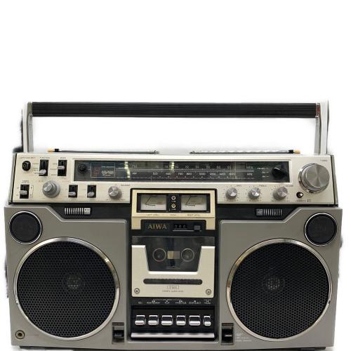 AIWA (アイワ) ラジカセ ステレオラジオカセットレコーダー CS-80 動作確認済み ■