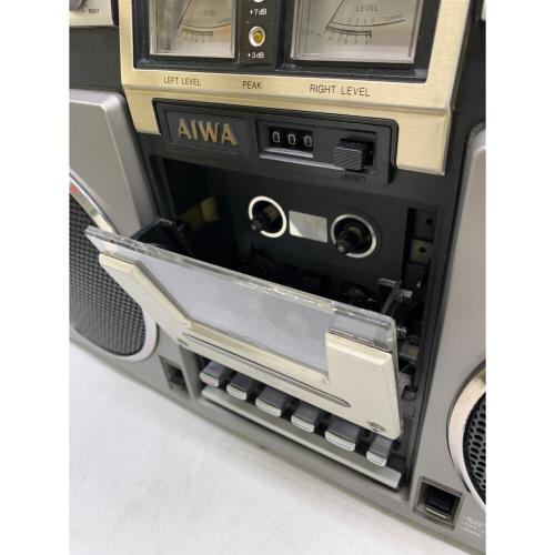 AIWA アイワ 大型ラジカセ CS-80 昭和レトロ ラジカセ通電確認品 アイワ CS-80 – 切れ味あるデザインの実力派ラジカセ | 【昭和レトロ
