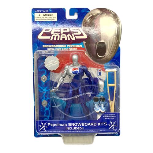 PEPSI MAN (ペプシマン) フィギュア . SNOWBOARD KITS