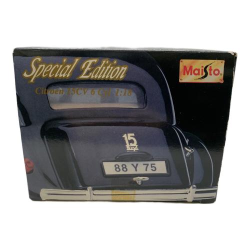 Maisto (マイスト) モデルカー Citroren 15CV 6Cyl 1/18｜トレファクONLINE