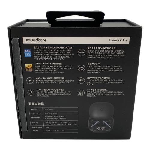 Anker (アンカー) ワイヤレスイヤホン soundcore Liberty4 Pro USB-typeC 動作確認済み