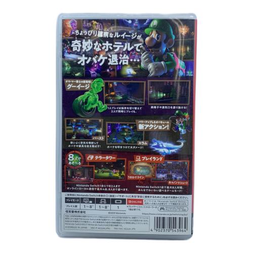 Nintendo Switch用ソフト ルイージマンション3 CERO A (全年齢対象)