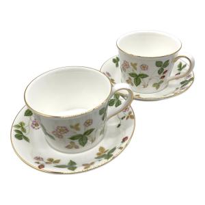 Wedgwood (ウェッジウッド) カップ&ソーサー ワイルドストロベリー 2Pセット