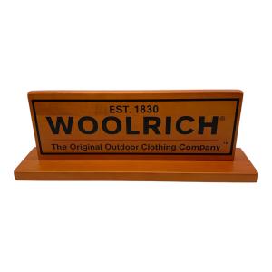 WOOLRICH (ウールリッチ) 木製看板 非売品