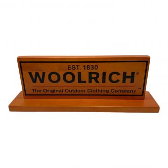 WOOLRICH (ウールリッチ) 木製看板 非売品