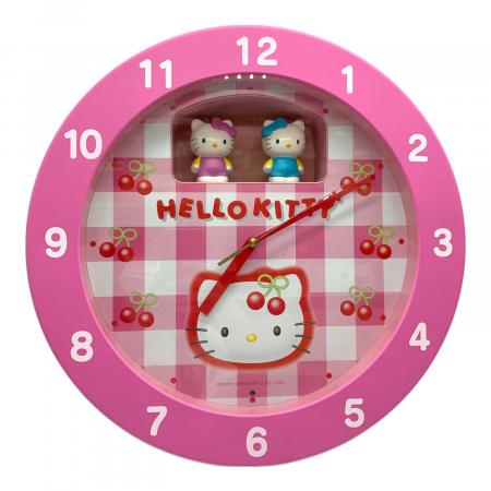 山*田様 【ジャンク】　ハローキティ 八角形掛け時計 音楽鳴ります！ 山*田様 【ジャンク】 ハローキティ 八角形掛け時計 音楽鳴ります！