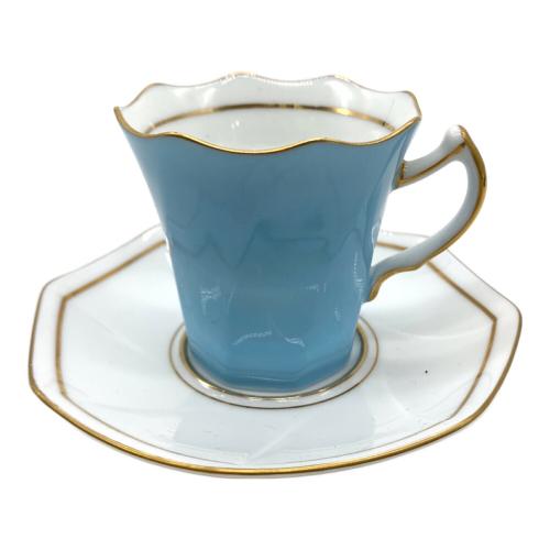 HOYA (ホーヤ) デミタスカップ&ソーサー ブルー