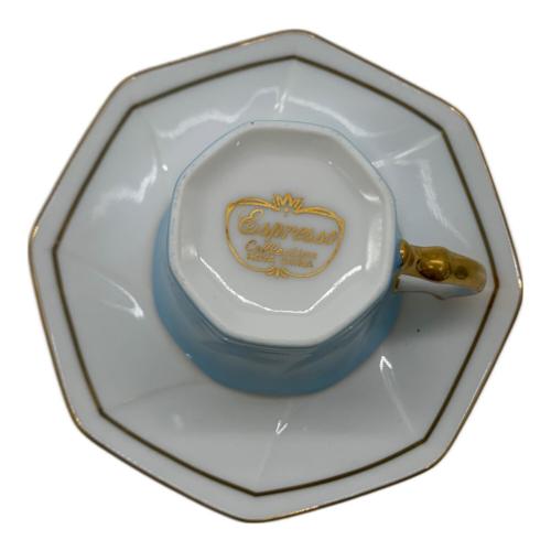 HOYA (ホーヤ) デミタスカップ&ソーサー ブルー