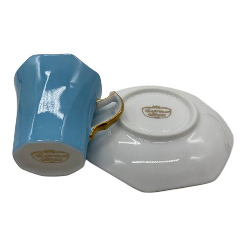 HOYA (ホーヤ) デミタスカップ&ソーサー ブルー