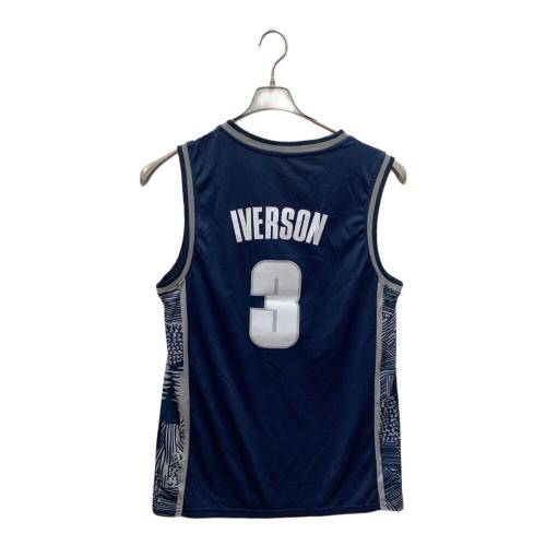 NBA レプリカユニフォーム メンズ SIZE L ネイビー アイバーソン 3 GEORGETOWN
