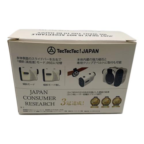 TecTecTec! (テックテックテック) ゴルフ距離測定器 ホワイト Mini+m