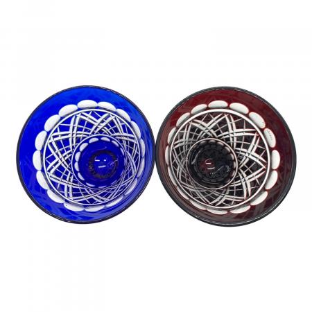 カメイグラス　色被切子 切子グラス5客セット 最高級カット（切子 江戸切子 KAMAY (カメイ) 色被切子グラス 江戸切子 2Pセット｜トレファクONLINE