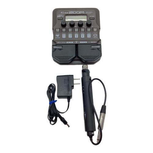 ZOOM (ズーム) アコースティック楽器用マルチエフェクター アダプタ欠品 A1 FOUR