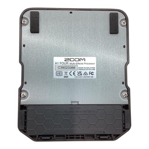 ZOOM (ズーム) アコースティック楽器用マルチエフェクター アダプタ欠品 A1 FOUR