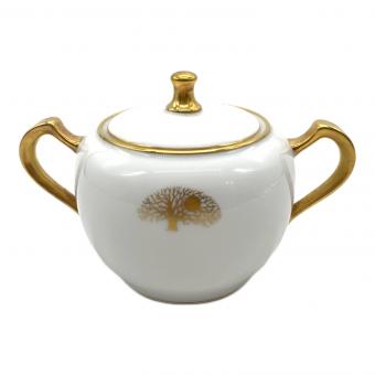 大倉陶園 (オオクラトウエン) シュガーポット ゴールドライン