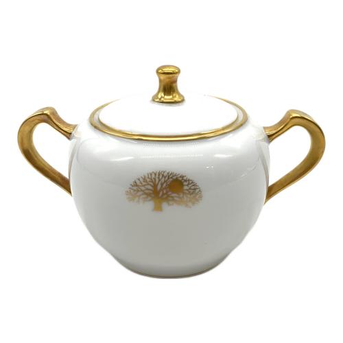 大倉陶園 (オオクラトウエン) シュガーポット ゴールドライン