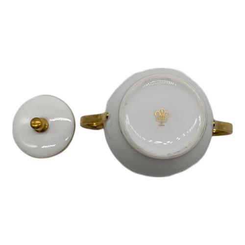 大倉陶園 (オオクラトウエン) シュガーポット ゴールドライン