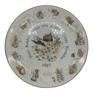 Wedgwood (ウェッジウッド) プレート バースデイプレート ピーターラビット 1985年