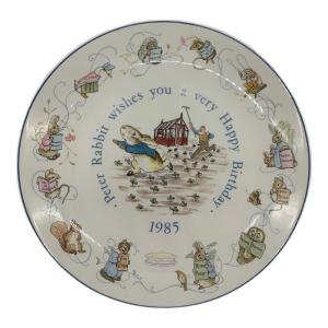 Wedgwood (ウェッジウッド) プレート バースデイプレート ピーターラビット 1985年