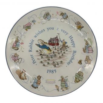 Wedgwood (ウェッジウッド) プレート バースデイプレート ピーターラビット 1985年