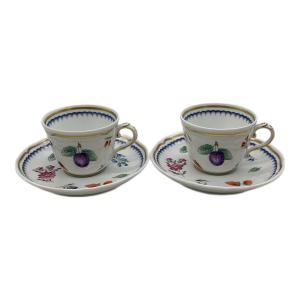 RICHARD GINORI (リチャードジノリ) カップ&ソーサー イタリアンフルーツ 2Pセット