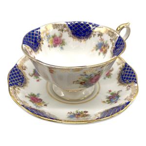 ROYAL ALBERT (ロイヤルアルバート) カップ&ソーサー イザベラ ブルー エンプレスシリーズ