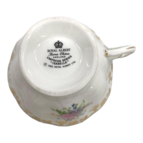 ROYAL ALBERT (ロイヤルアルバート) カップ&ソーサー イザベラ ブルー エンプレスシリーズ