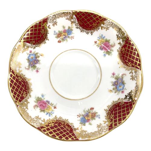 ROYAL ALBERT (ロイヤルアルバート) カップ&ソーサー レッド キャサリン エンプレスシリーズ