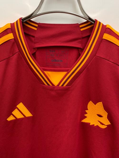 adidas (アディダス) レプリカユニフォーム メンズ SIZE M レッド×オレンジ ASローマ 2023-24 IK7166 IEG97